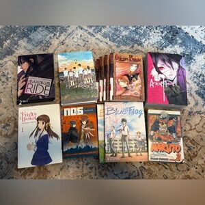 Manga books lot of 13 Assorted